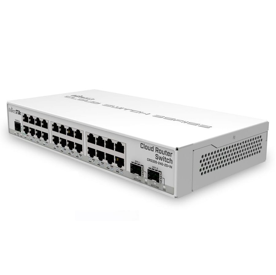 SWITCH (MIKROTIK) CRS326 24G 2S IN LEVEL 5