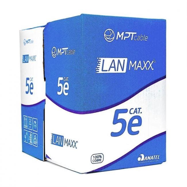 CABO REDE 5E COBRE (MPT) 4P AZUL 305M INT