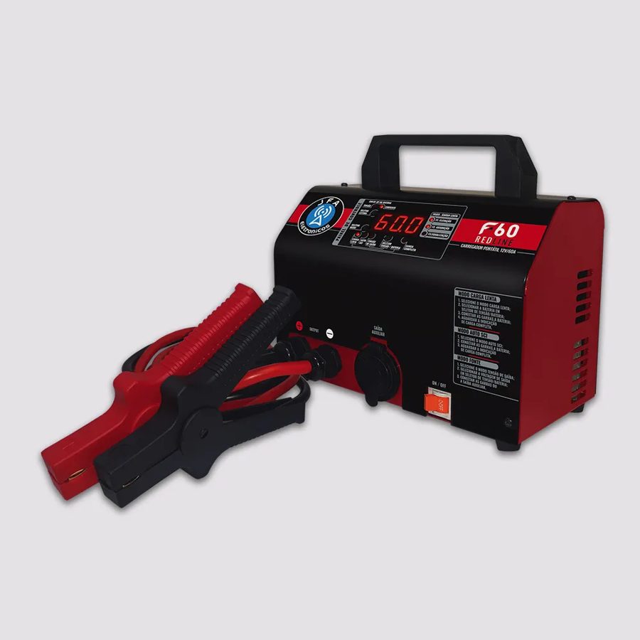 CARREGADOR PORTATIL 12V REDLINE F60