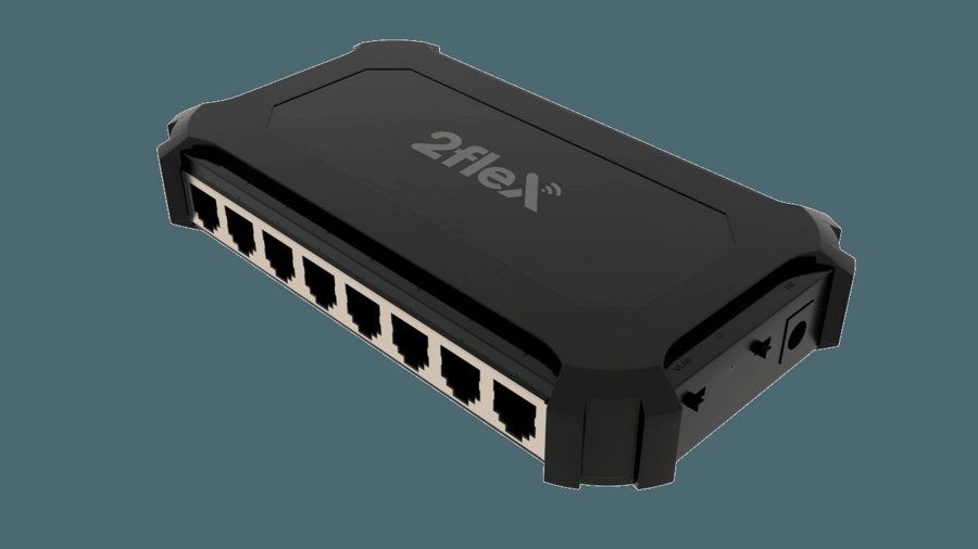 SWITCH (2FLEX) POE REVERSO PLUS GIGA 8P (5/48V) (VLAN)