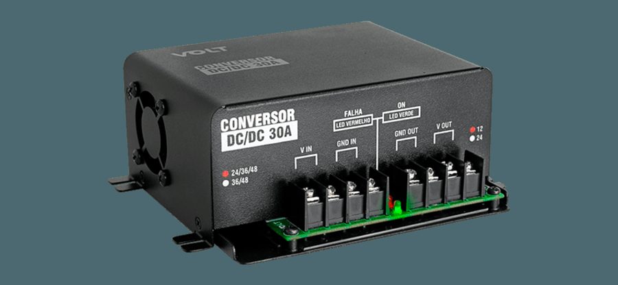 CONVERSOR DE TENSAO (VOLT) DC/DC 12V/30A