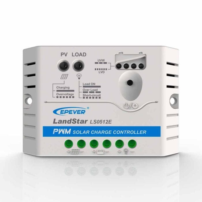 CONTROLADOR CARGA SOLAR (EPEVER) 05A (PWM) LS0512E (12V)