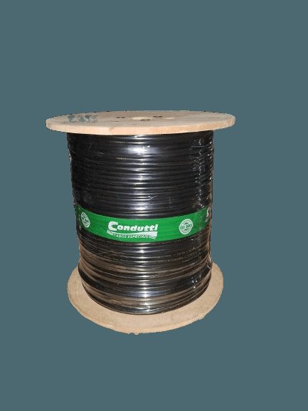 CABO REDE CAT5E BLINDADO COBRE (CONDUTTI) 4P 305M EXT
