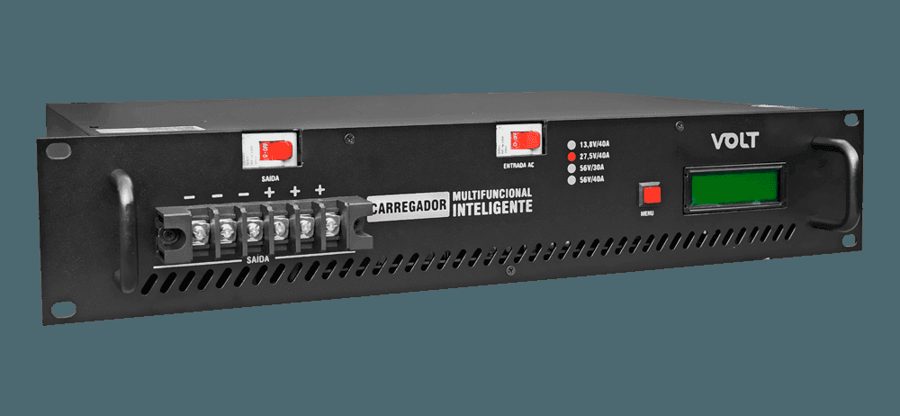 CARREGADOR MULTIFUNCIONAL INTELIGENTE (VOLT) 13,8V-40A