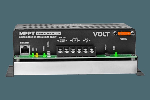 CONTROLADOR CARGA SOLAR (VOLT) 20A MPPT( GER.) 12/24V