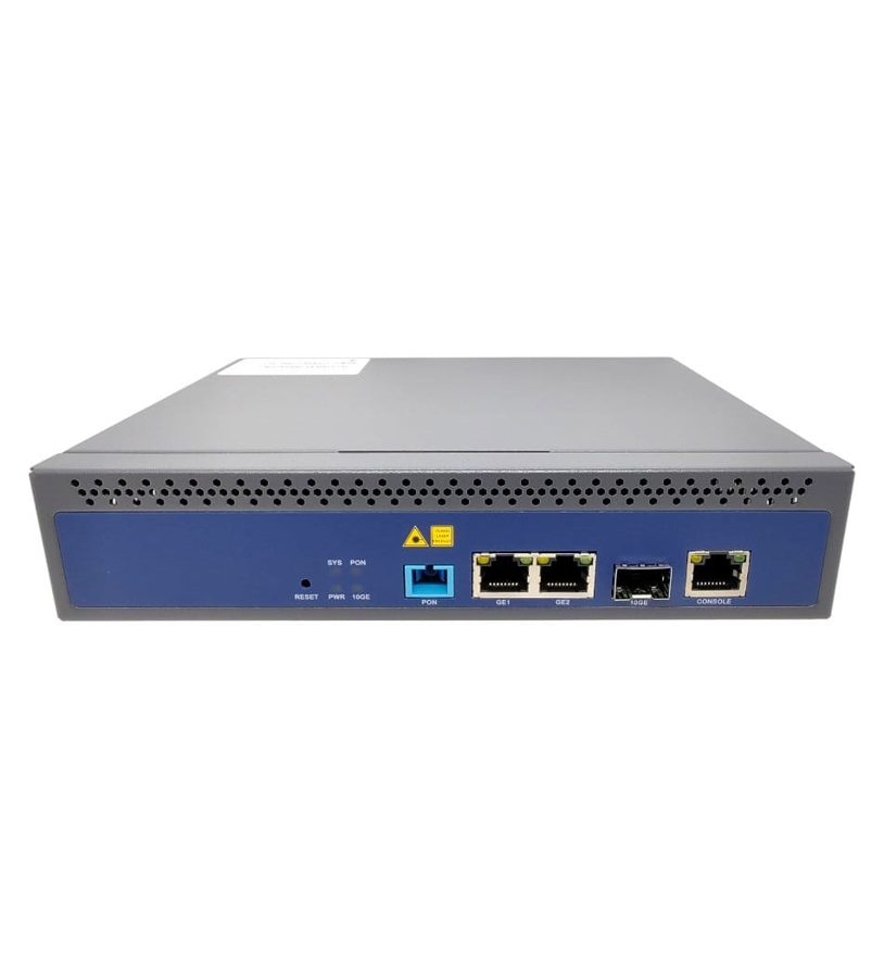 OLT GPON 1PON V1600GS-F 1 10GE 2 GE RJ45 UPLINK 1U FAN