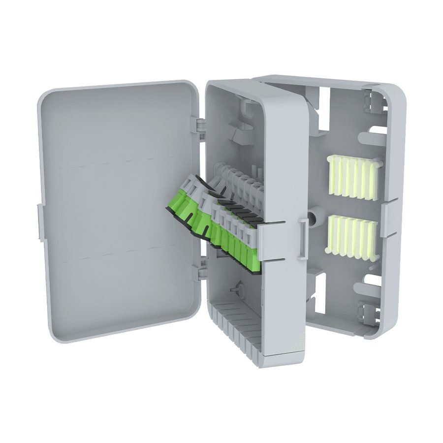 MODULO BOX (FIBRACEM) 1X16 FTTA ADAPT FUSION PLUS SC/APC
