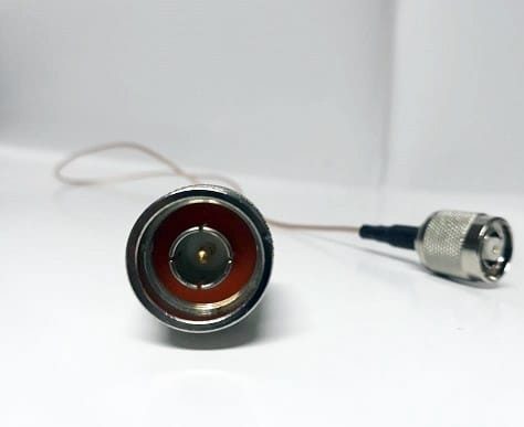 PIG TAIL N/ MACHO/ N FEMEA LMR400 RG 178 (50CM)