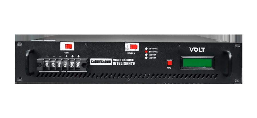 CARREGADOR MULTIFUNCIONAL INTELIGENTE (VOLT) 27,5V/40A