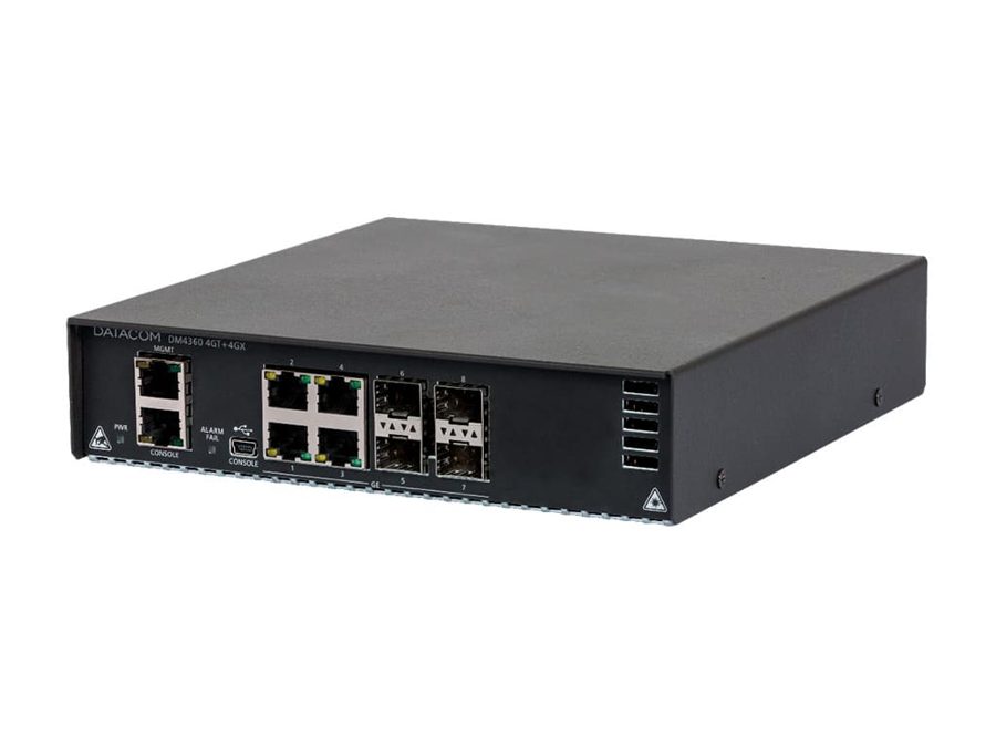 SWITCH DATACOM (DM 4360 4GT-4GX) 4P 1GE SFP C/MPLS C/GAB
