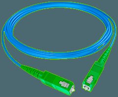 CORDAO OPTICO SIMPLEX (FIBRACEM) (SC-APC/SC-APC) 2,5M (RI)