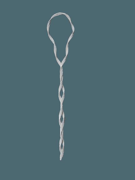 ALCA PREF. (TGL) 6,80A 7,40MM 4V BRANCO (10UN) 600MM