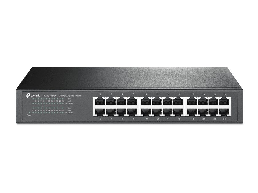 SWITCH (TP-LINK BR) TL-SG1024D FAST (24 PORTAS)