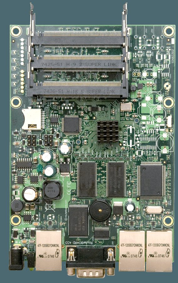 ROUTER BOARD PLACA (MIKROTIK) 433UAH L5