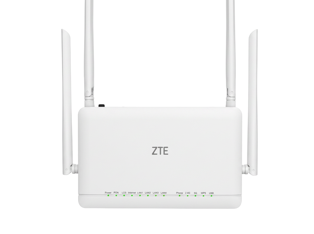 ONT GPON WIFI (ZTE) ZXHN F6600P AX 3000 (MULTI)